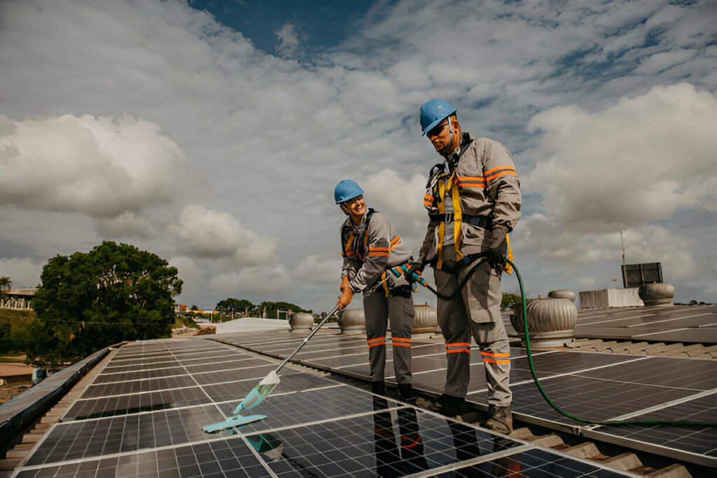 solar panel cleaning solar panel cleaning