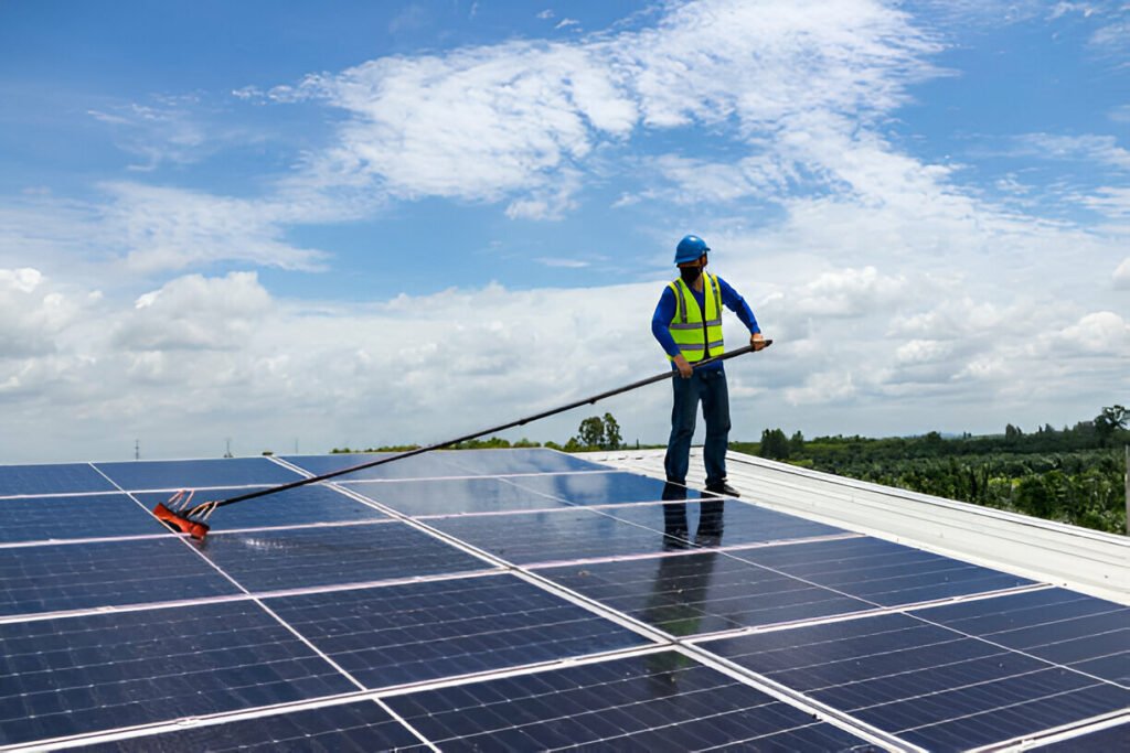 solar panel cleaning solution This picture is about Solar Panel Cleaning Solution