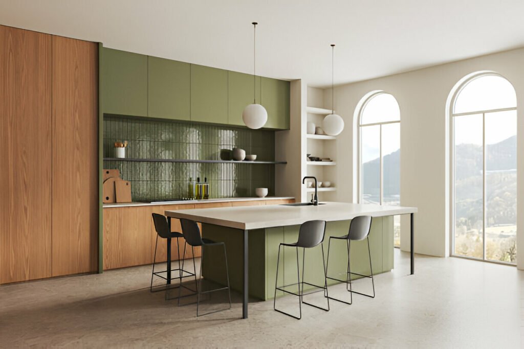 modern kitchen design This Picture is about modern kitchen design